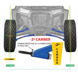 Polaris RZR XP 1000 Forward Camber Adjustable A-Arm Kit (2017-2020)
