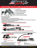 Polaris RZR XP TURBO Tender Spring Kit for Fox IBP Shocks