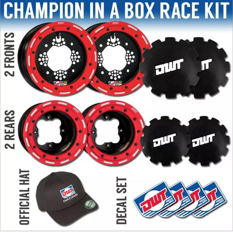 DWT Champion Box Set Worcs Red Honda Beadlocks