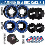 DWT Champion Box Set Worcs Yamaha Blue Beadlocks