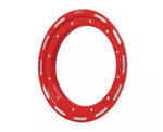 9” Red Beadlock Rings